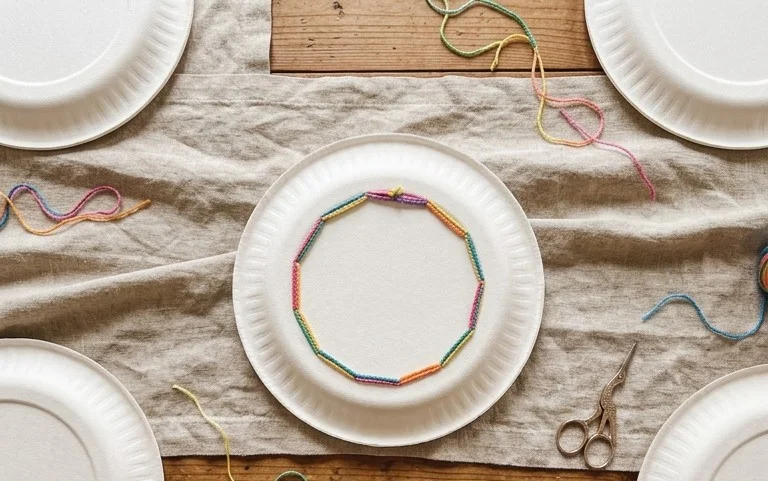 Summer Camp for Kids: Paper Plate Frisbees - Make and Takes